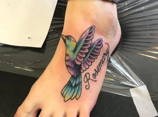 Tatuaggio Colibrì Foto Significato Idee Tatuaggio co