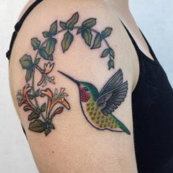 Tatuaggio Colibrì: Foto, Significato, Idee