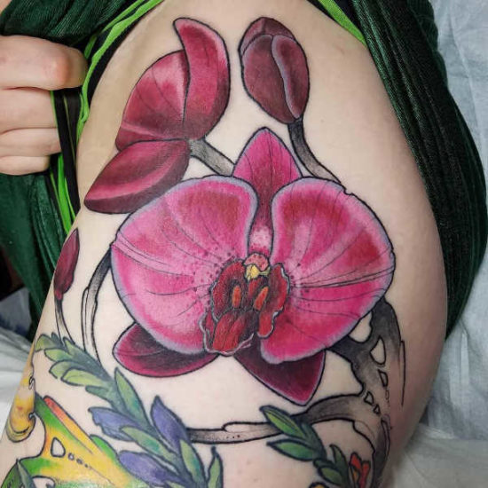 Tatuaggio Orchidea Significato Idee E Foto Tatuaggio Co