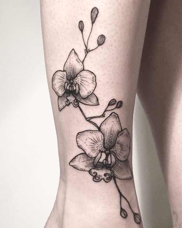 Tatuaggio Orchidea Significato Idee E Foto Tatuaggio Co