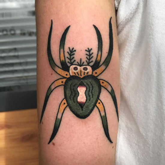 Tatuaggio Ragno Significato, Idee e Foto Tatuaggio.co